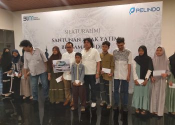 Pelindo Regional 2 Tanjung Priok Gelar Silaturahmi dan Santunan Anak Yatim