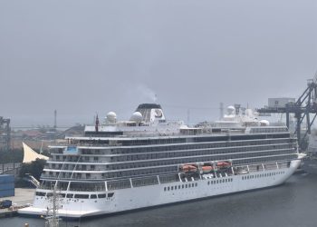 Kapal Pesiar MS Viking Orion kembali Sandar di Pelabuhan Tanjung Priok
