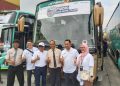 Pelindo Berangkatkan Ratusan Bus Mudik Lebaran Idul Fitri secara Gratis