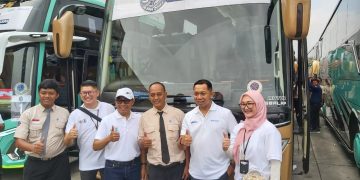 Pelindo Berangkatkan Ratusan Bus Mudik Lebaran Idul Fitri secara Gratis