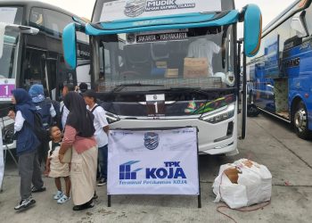 Sambut Hari Raya Idul Fitri 1446 H, TPK Koja Berangkatkan 250 Pemudik secara Gratis