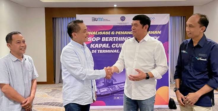 Terminal Teluk Lamong Luncurkan SOP Berthing Priority, Waktu Tunggu Kapal Curah Kering Turun Drastis