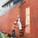 Kapal Induk Cina Sandar Perdana di Pulau Baai Bengkulu, SPJM Cetak Sejarah Baru Pemanduan Kapal Raksasa!
