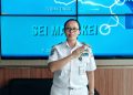 Pandu Wanita Tangguh Capt. Rosalina Sukses Pemandu Kapal Pesiar Raksasa di Kuala Tanjung