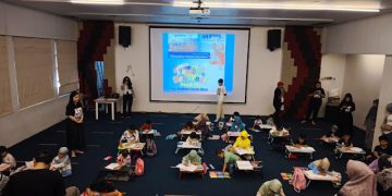 Anak-anak Serbu Lomba Lukis di Museum Maritim Indonesia, Pelindo Regional 2 Dukung Penuh!