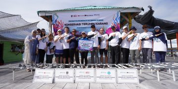 Kolaborasi dengan Shipping Line, IPC TPK Tanam Terumbu Karang di Pahawang: Ikhtiar Jaga Laut, Dukung Ekowisata dan Ekonomi Pesisir