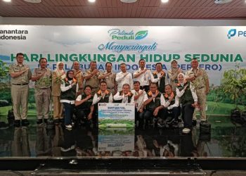 Upaya Konkret Penghijauan Lingkungan, Pelindo Tanjung Priok Tanam Ribuan Bibit Pohon