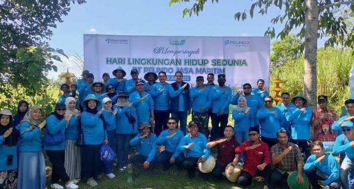Pelindo Jasa Maritim Tanam 5.000 Pohon Endemik di Gowa, Dorong Energi Terbarukan dan Pelestarian Hayati
