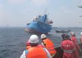Pelindo Sunda Kelapa Bersama KSOP Evakuasi ABK Kapal Petikemas Miring di Pelabuhan Sunda Kelapa