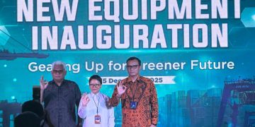 TPK Koja Resmikan 3 QCC dan 4 ERTG, Tingkatkan Produktivitas Terminal dan Komitmen Green Port