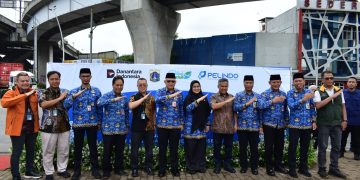 Pelindo Regional 2 Tanjung Priok Hadiri Ground Breaking Penataan Kawasan Kolong Tol Jl. Yos Sudarso