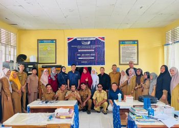 TPK Pantoloan Salurkan Bantuan Pendidikan untuk SMA 9 Palu