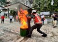 Tingkatkan Kesiapsiagaan Darurat, TPK Kupang Gelar Fire Drill