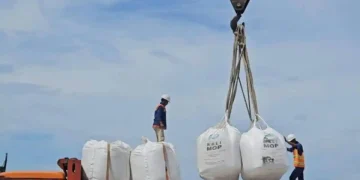 PTP Nonpetikemas Palembang Dukung Rantai Pasok Industri Pupuk Nasional 