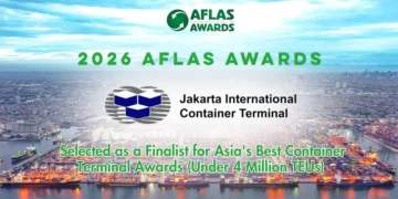 Tembus Empat Besar Terminal Peti Kemas Terbaik Asia, JICT Bawa Nama Indonesia ke Panggung AFLAS 2026