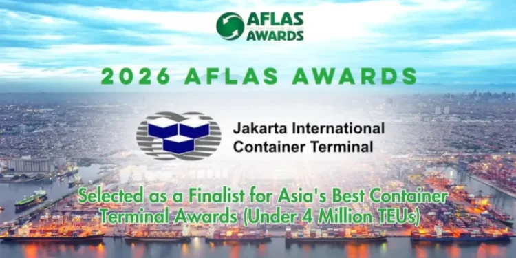 Tembus Empat Besar Terminal Peti Kemas Terbaik Asia, JICT Bawa Nama Indonesia ke Panggung AFLAS 2026