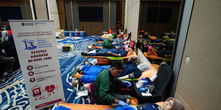 Dari Hari Jadi untuk Sesama, IPC TPK Himpun 128 Kantong Darah
