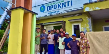 Terminal Teluk Lamong Fasilitasi Transfer Ilmu Budidaya Kepiting Soka Antar Kelompok Nelayan Kota Surabaya