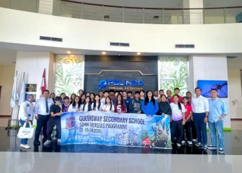 Queensway Secondary School Singapura Kunjungi Terminal Teluk Lamong, Dalami Konsep Pelabuhan Hijau dan Cerdas