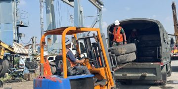 TPK Semarang Salurkan Ban Bekas untuk Dukung Lingkungan dan Fasilitas Latihan