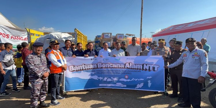 Meski Terdampak Gempa, Pelindo Gerak Cepat Bantu Flores