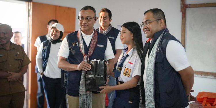 Pelindo Semai Harapan di Langowan melalui Relawan Bakti BUMN Batch IX