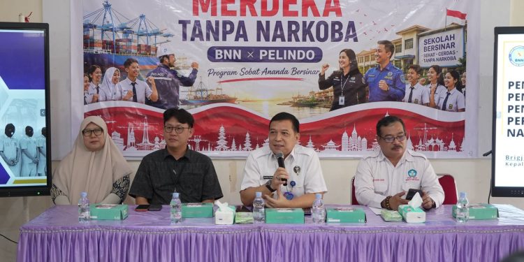 Pelindo Regional 4 Gandeng BNN Edukasi Antinarkoba di Kalangan Pelajar
