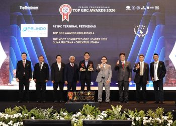 Sukses Integrasikan GRC dan Operasional Pelabuhan, IPC TPK Raih Dua Penghargaan TOP GRC Awards 2026