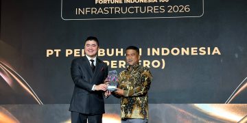 Kinerja 2025 Tumbuh, Pelindo Naik Tiga Peringkat di Fortune Indonesia 100
