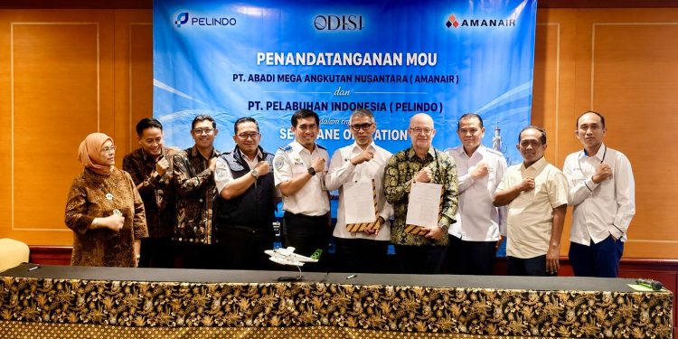 Pelindo dan AMANAIR Jajaki Layanan Seaplane untuk Perkuat Konektivitas Antarpulau