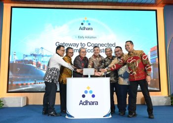 Pelindo Perkenalkan ADHARA, Hubungkan Ekosistem Maritim dalam Satu Platform Digital